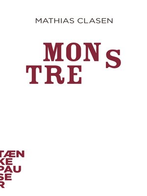 cover image of Monstre